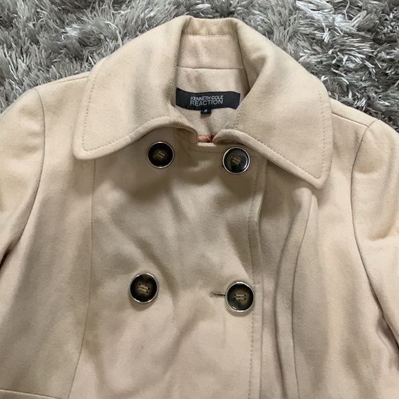 Cream, Kenneth Cole reaction, Wool Coat - Picture 5 of 8